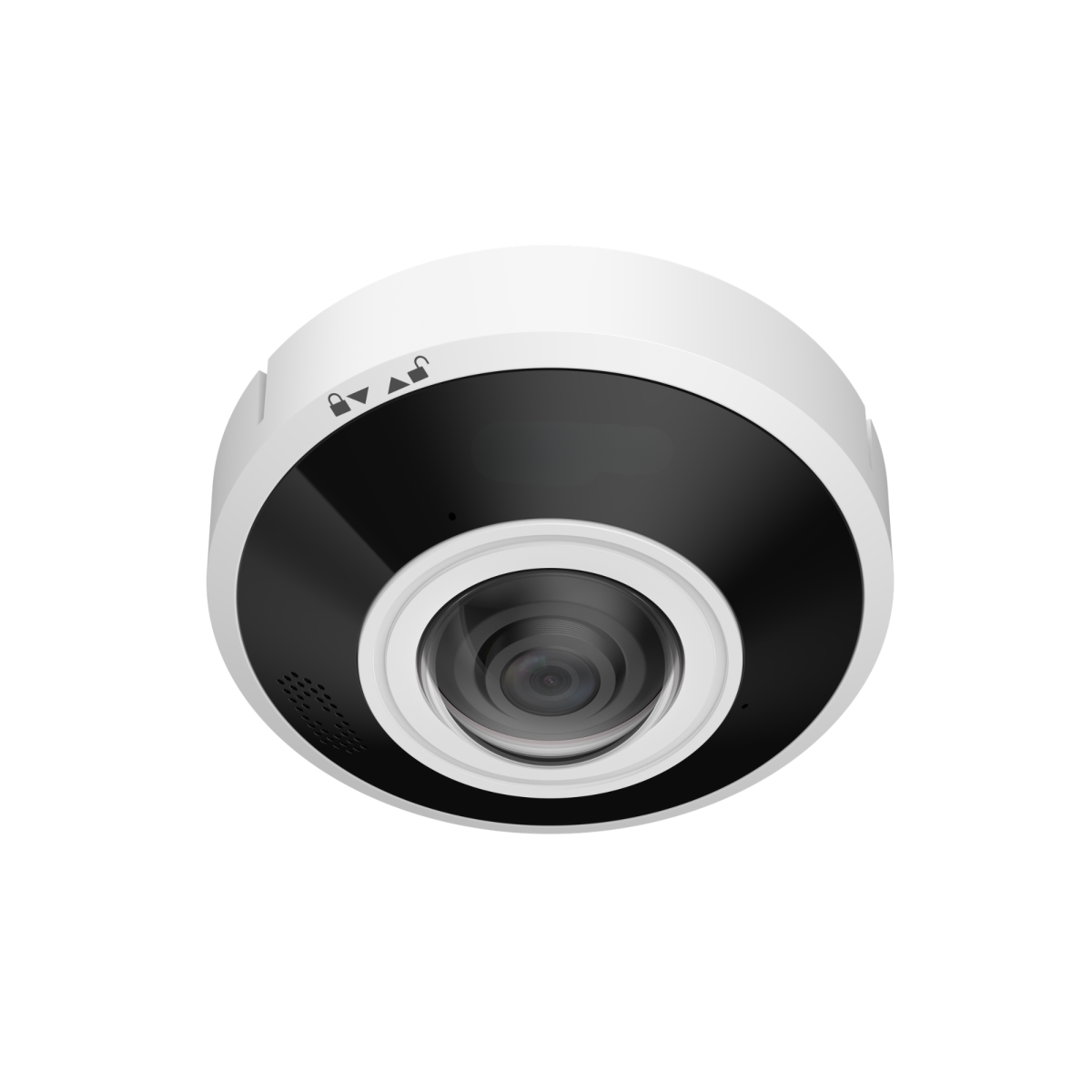 ZUKO Fisheye IP Dome Kamera | 6 MP | 1.6mm | 2 Way Audio | WDR | 15 IR | IVS | PoE | PRO Serie