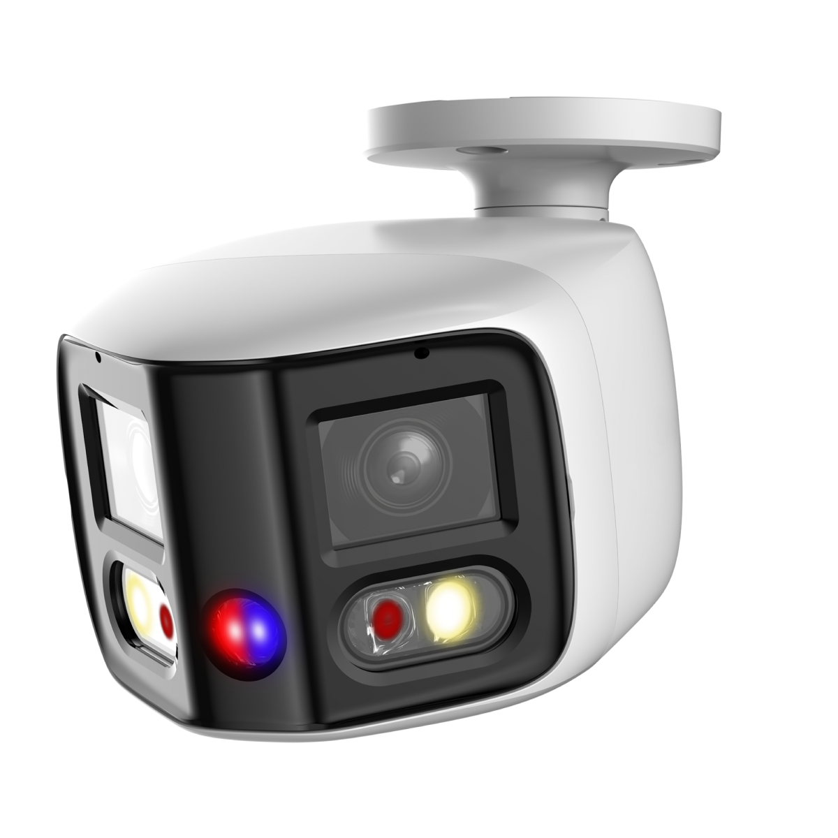 ZUKO Starlight IP Kamera | 8 MP | 180 Grad | WDR | 25m IR | Ton | SMD 4.0 | PoE | 4K TiOC Serie