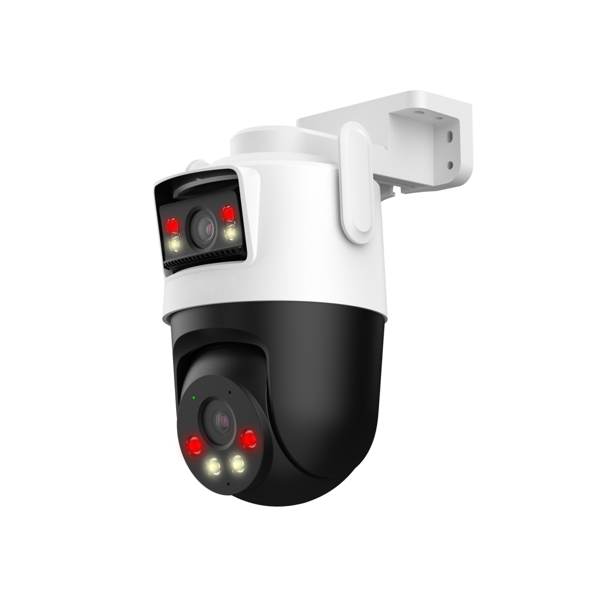 ZUKO WLAN PT Kamera | 2 x 5 MP | Pan-Tilt | 50 m IR | 2 Way Audio | AutoTracking | WiFi DH Serie